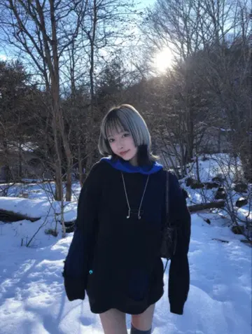 발라클라바 후드 y2k 그런지