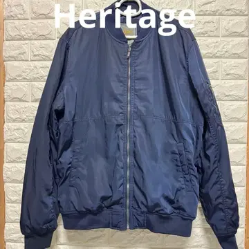 헤리티지 네이비 MA-1 플라이트 자켓