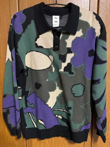 PUMA x P.A.M. Knitted Longsleeve Polo