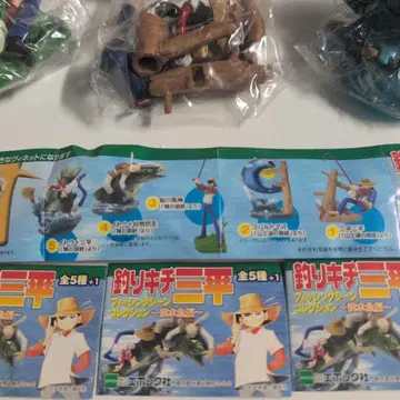 낚시광 삼평 에포크사제 가샤 피규어 컬렉션 전 5종