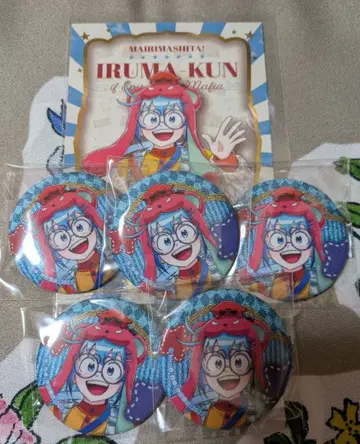 마계의 살인마! 이루마군 마피아 카라테츠 캔뱃지, 엽서 이루마