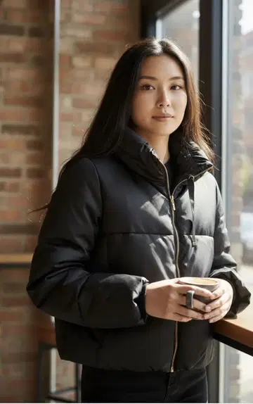 JIYU-KU 여성용 다운 자켓 자유구 온워드 카시야마