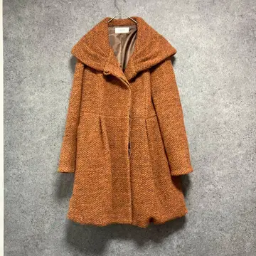 PINORE 피노레 타카시마 레이코 극난 울 코트 40