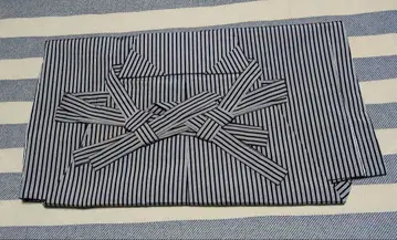 2마노리 하카마 화학 섬유 줄무늬