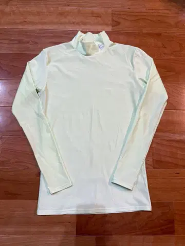 여성용 골프 먼싱웨어 하이넥 긴팔 이너 셔츠 M 새상품급