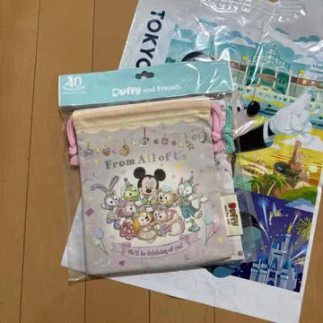 더피&프렌즈의 파우치 2장 세트