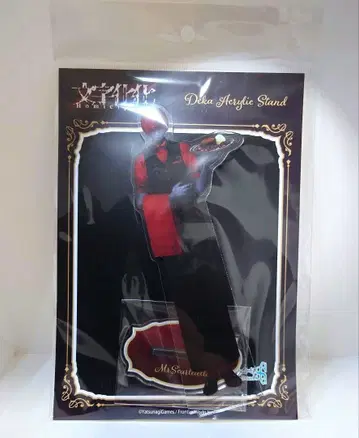 문자화 적색 우산의 남자 빅 아크릴 스탠드 웨이터ver.