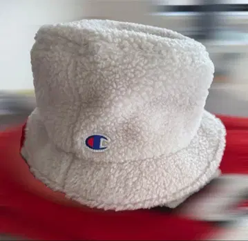 새상품급 챔피온 플리스 버킷햇 화이트 남녀 공용
