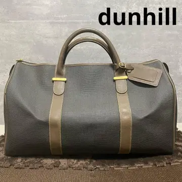 던힐 dunhill PVC 가죽 보스턴 백