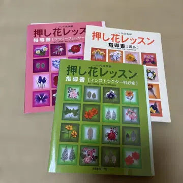 압화 레슨 지도서 3권 세트