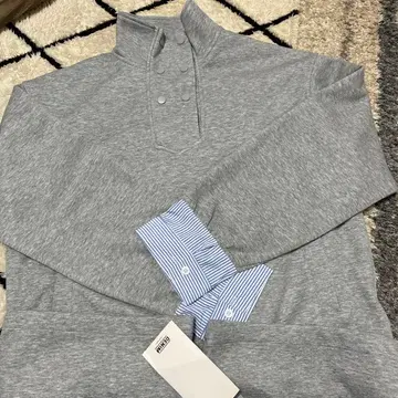 그레이 셋업 원단 도톰