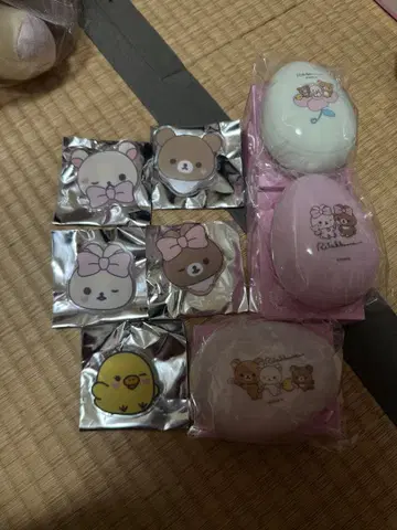 리락쿠마 1번 복권 8종