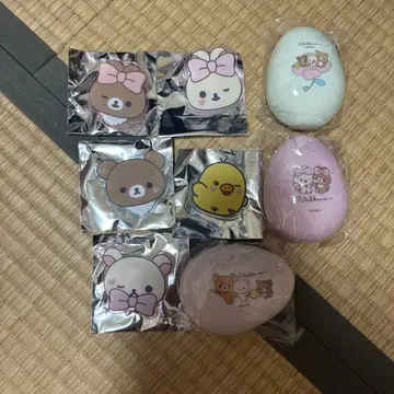 리락쿠마 1번 복권 8종