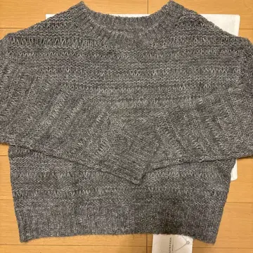 Spick and Span 라메 샤기 니트 풀오버