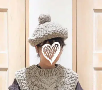 TSUHARU by Samansa Mos2 페루 핸드 니트 베레모