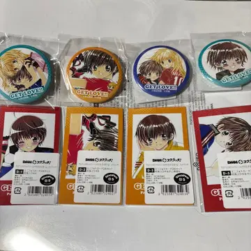 GET LOVE!! DMM 온라인 복권 캔뱃지