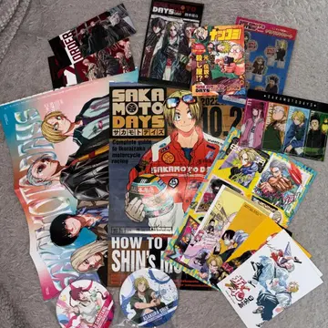 사카모토 데이즈 원화 굿즈 세트