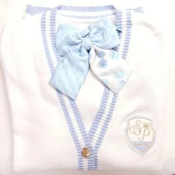 스토푸리 코론 군 가디건 리본