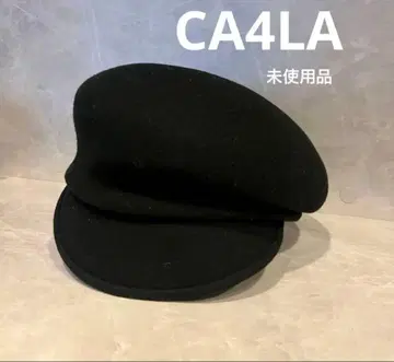 CA4LA 블랙 헌팅 캡 미사용품
