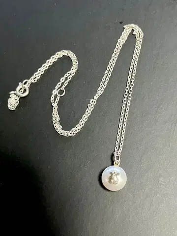 TOUS 실버 925 펄 목걸이