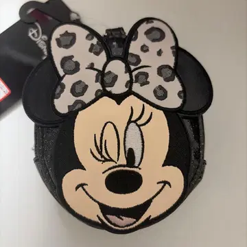 아베일 미니 마우스 파우치 참 레오파드 무늬