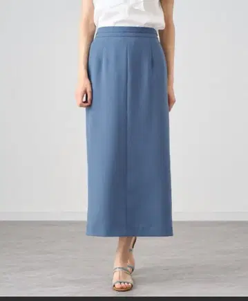 [ ANAYI ] 파우더리 타이트 롱 스커트