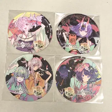 에도 마츠리 x Fate/Grand Order 특전 코스터 4종 세트