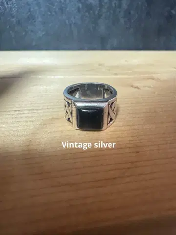 SV925 스톤링 오닉스 핑키링