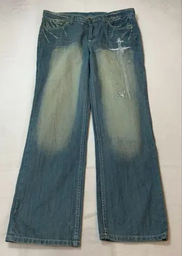 넘버나인 데미지 청바지 데님 팬츠 5 L30