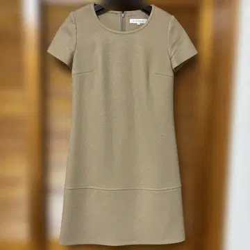 M-premier 반팔 원피스 34 베이지