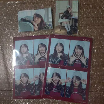 Girls2 오다 유즈하 온라인 캡슐 4세트