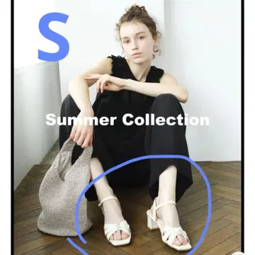 라우나레아 리본 스퀘어토 스트랩 샌들