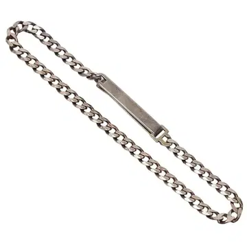 I03284 미사용품 SASKIA DIEZ 팔찌 실버925