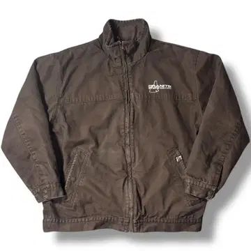 90s 구제 의류 DRI-DUCK 자수 로고 덕 자켓 XL 스탠드 카라