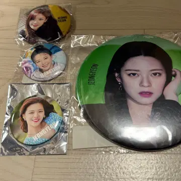 TWICE 정연 캔 배지 세트