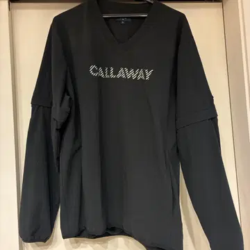 CALLAWAY 블랙 V넥 자켓