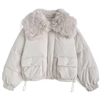 [ GRL ] 빅 퍼 컬러 다운 블루종 [fo2218]