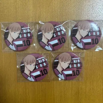 시라누이 켄지로 캔뱃지 세트