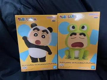 짱구는 못말려 코스프레 짱구 피규어 세트 A B 팬더 개구리