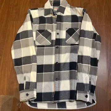 Houston 체크 무늬 플란넬 셔츠