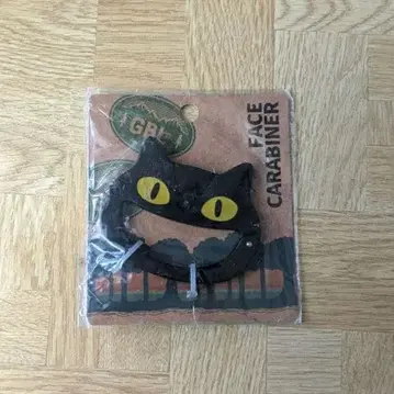 블랙 고양이 버스 페이스 카라비너 이웃집 토토로 지브리 미개봉 새상품