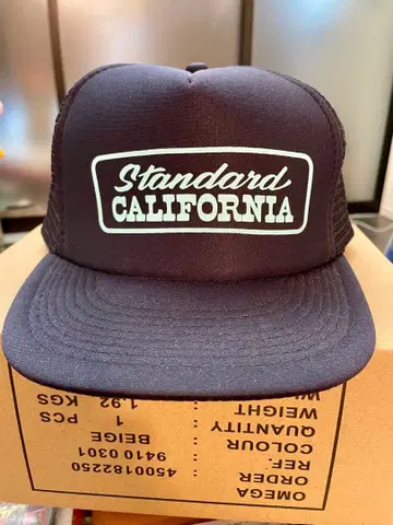 스탠다드 캘리포니아 메쉬 캡 네이비
