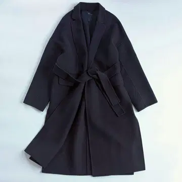 스터닝 루어 테일러 리버 코트 1 다크 퍼플 벨트 포함