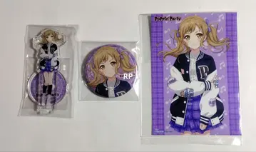 Poppin'Party 이치가야 아리사 아크릴 스탠드 캔뱃지 브로마이드