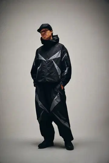 타이트 부스 triangle 셋업 블랙 상 L 하 XL