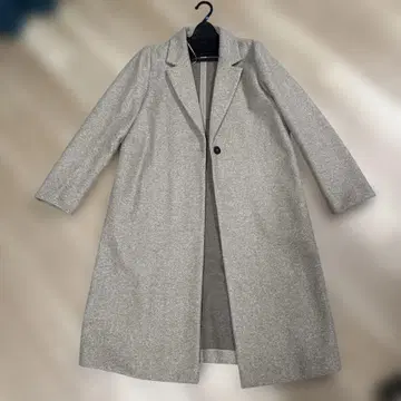 [ 12/31까지 ] ZARA 그레이 주얼 체스터 코트