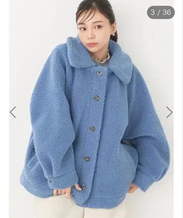 [ 새상품 ] 어스 뮤직&에코로 2way 보아 블루종 블루