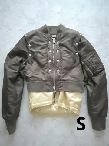 GRANCY MA-1 카키 S 사이즈