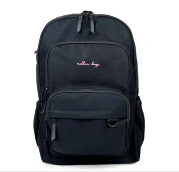 mellow days 백팩 블랙 30L 통학 수학여행에 A4 대응