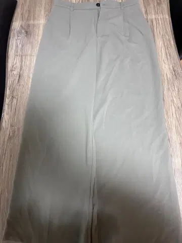 ZARA 베이지 배기 슬랙스